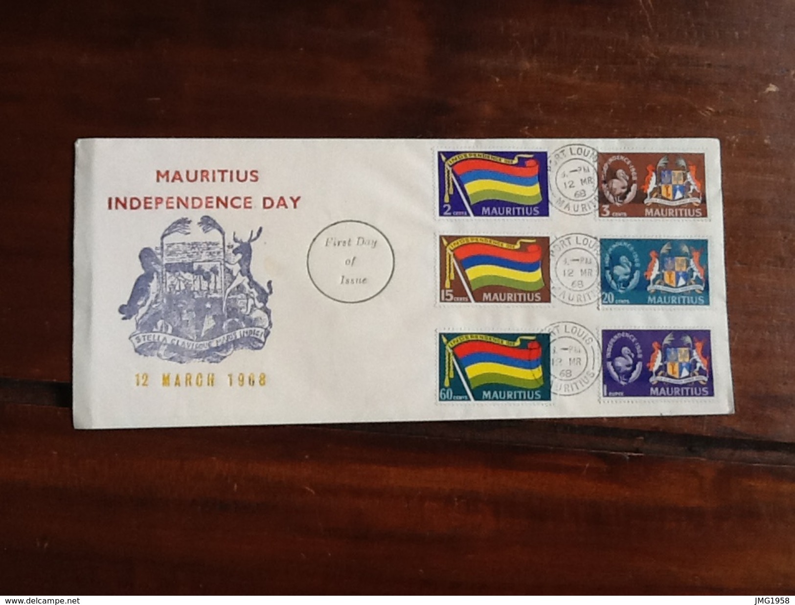 5 ENVELOPPES FIRST DAY COVER MAURITIUS - Maurice (1968-...)