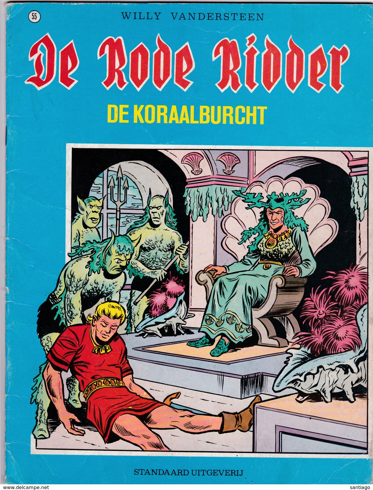 De Rode Ridder :  Nr 55 De Koraalburcht ( 1986 ) - Rode Ridder, De