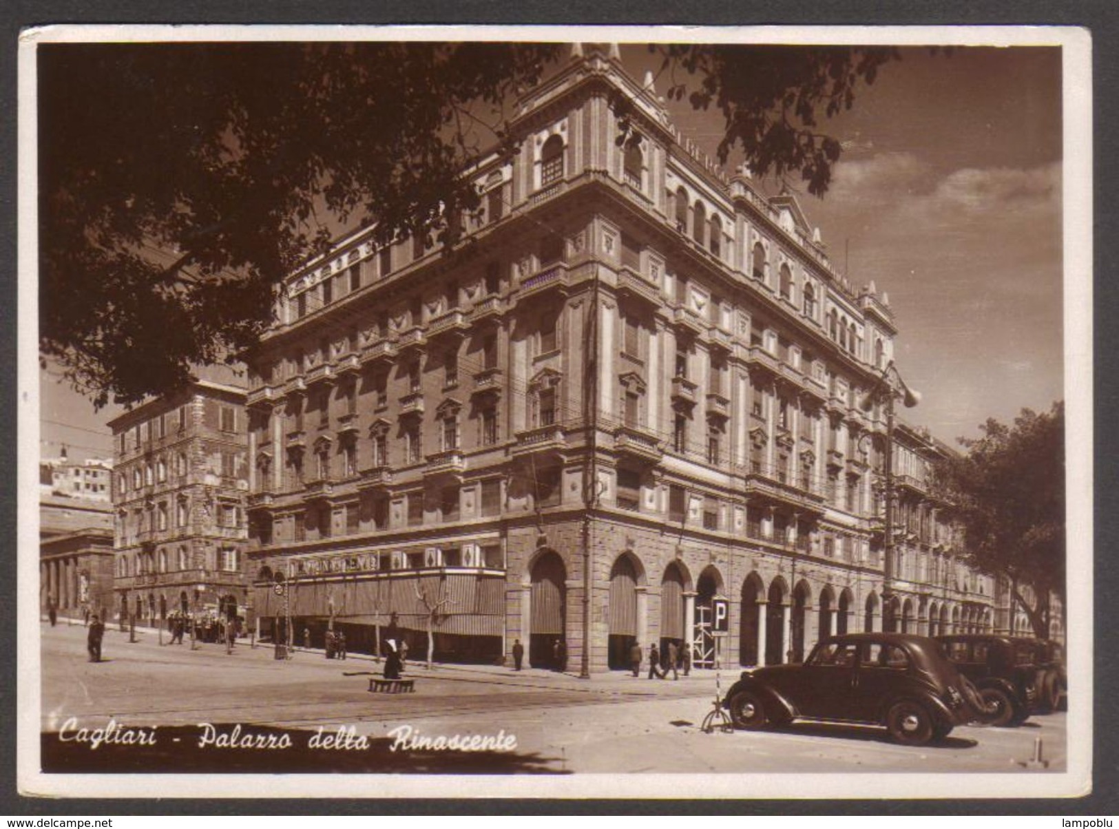 Cagliari - Palazzo Della Rinascente - Viaggiata Per Firenze Il 30.4.1941 - A Firma Aldo Toscanini - Cagliari