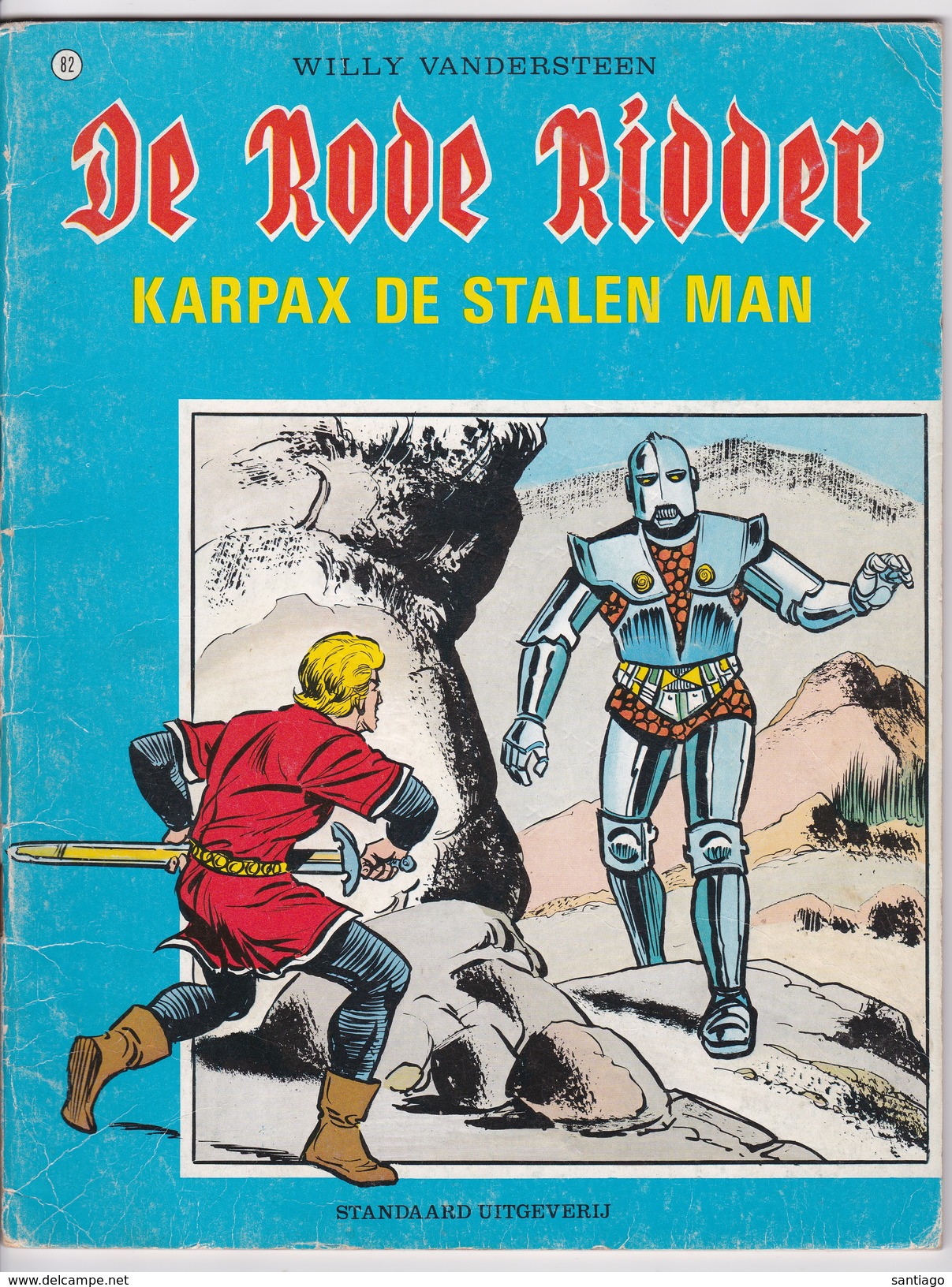 De Rode Ridder :  Nr 82 Karpax De Stalen Man ( 1978 ) - Rode Ridder, De