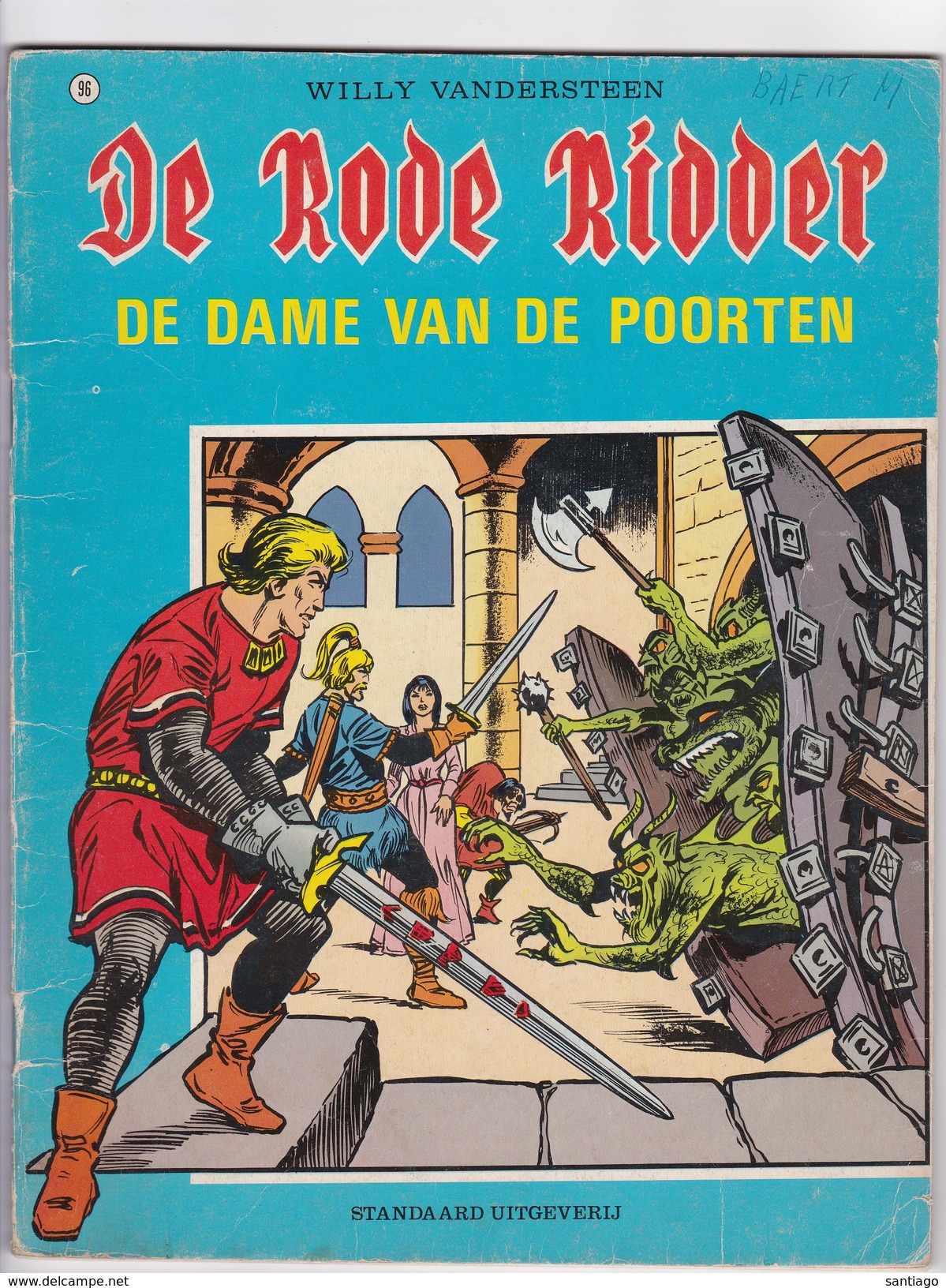 De Rode Ridder :  Nr 96  De Dame Van De Poorten ( 1981 ) - Rode Ridder, De