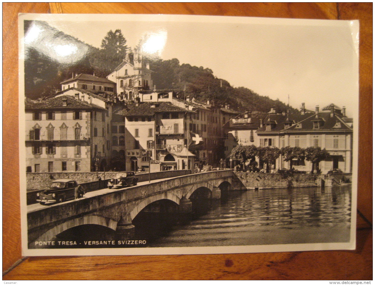 TRESA Ponte Tresa Post Card TICINO Switzerland Italy - Ponte Tresa