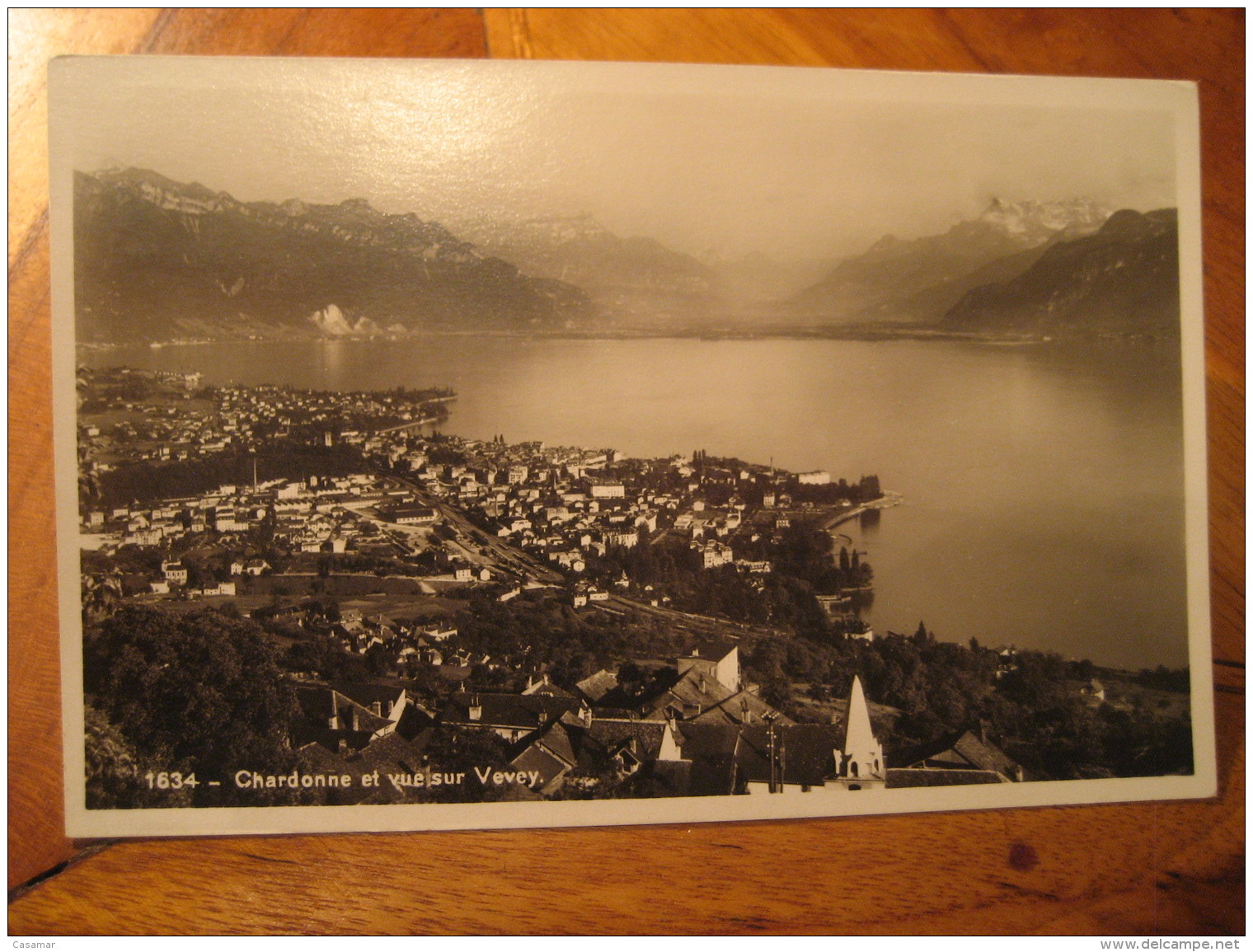 VEVEY Chardonne Post Card VAUD Switzerland - Chardonne