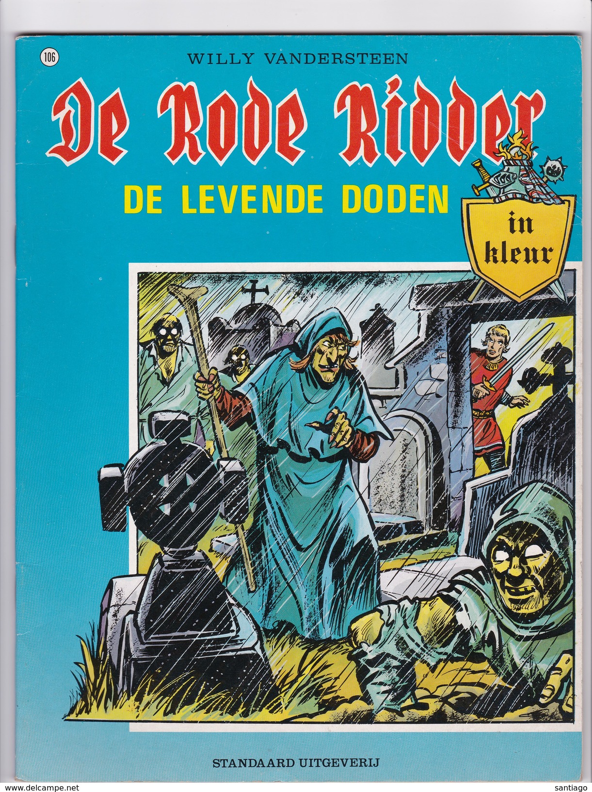 De Rode Ridder : Nr 106 De Levende Doden ( 1983 )  In Kleur - Rode Ridder, De