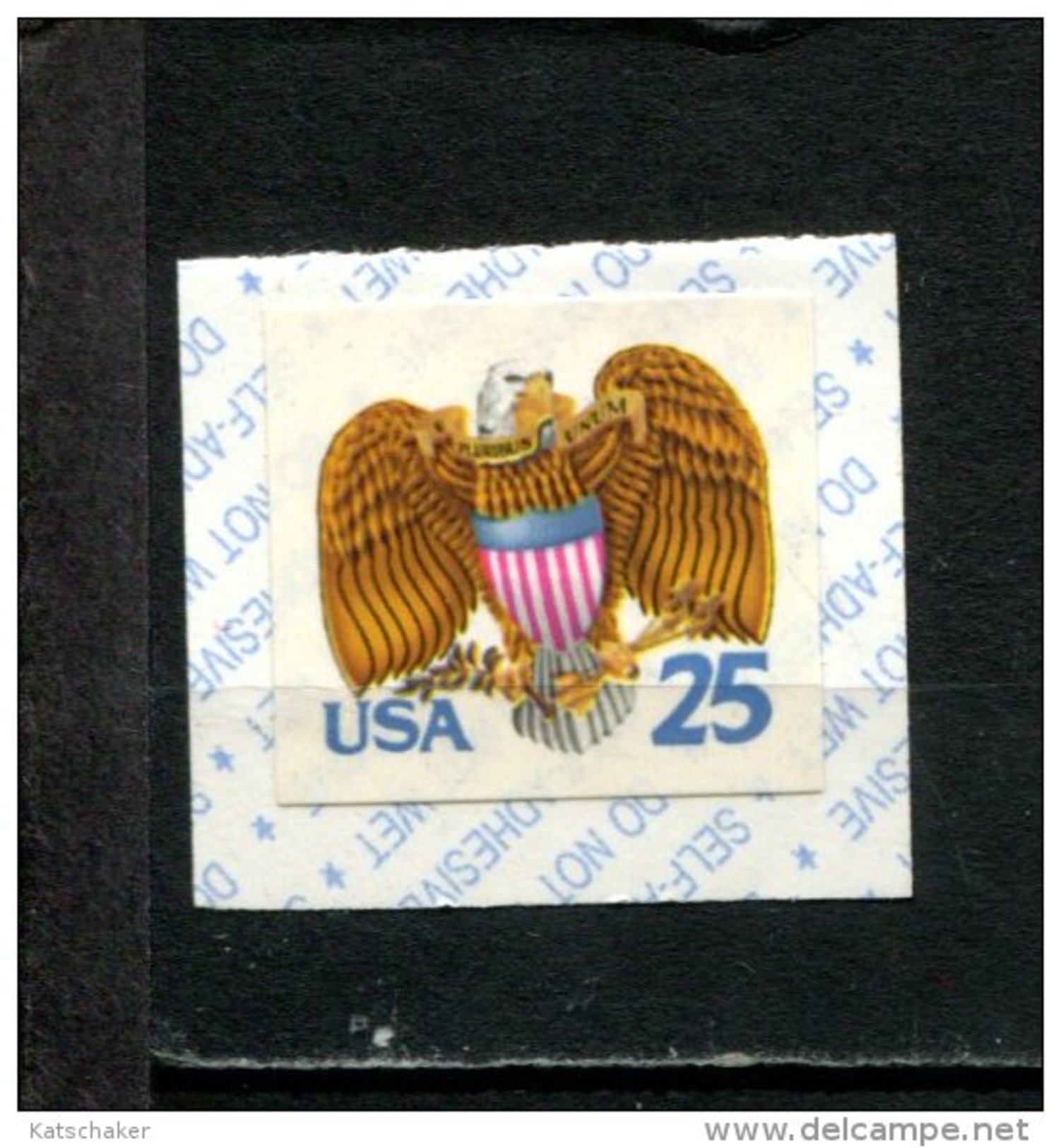 299126882 1989 USA ** MNH SCOTT 2431 Eagle And Schield Birds Coil Stamp - Neufs