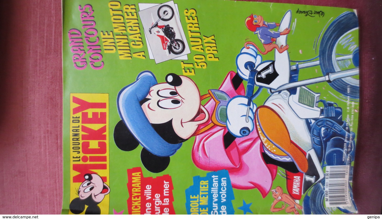 JOURNAL DE MICKEY N° 1803.  Année 1987 - Journal De Mickey