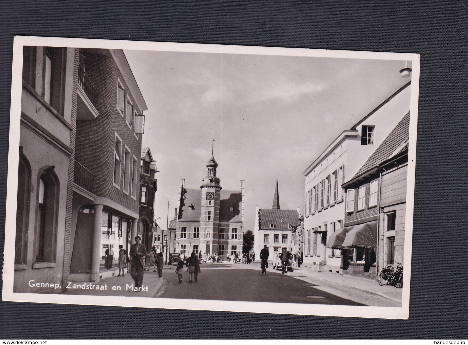 Pays Bas - Gennep - Zandstraat En Markt (animée Taxée ) - Gennep