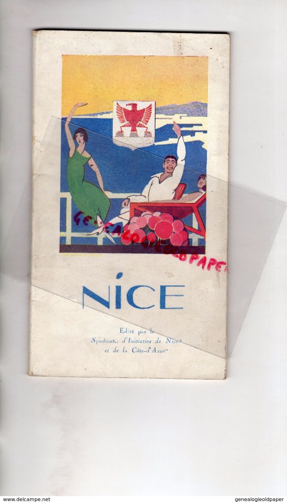 06-NICE-TRES BEAU DEPLIANT TOURISTIQUE 1925-26-MAIRE PIERRE GAUTIER-LAFAYE- ILLUSTRATIONS ART DECO-IMPRIMERIE LEO BARMA - Tourism Brochures