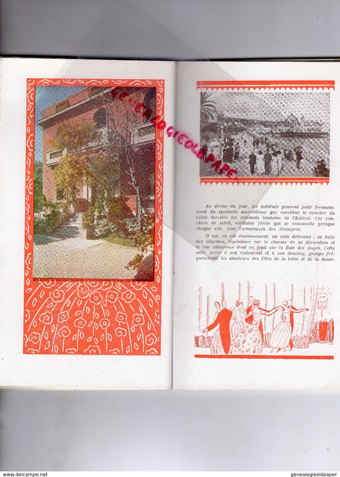 06-NICE-TRES BEAU DEPLIANT TOURISTIQUE 1925-26-MAIRE PIERRE GAUTIER-LAFAYE- ILLUSTRATIONS ART DECO-IMPRIMERIE LEO BARMA