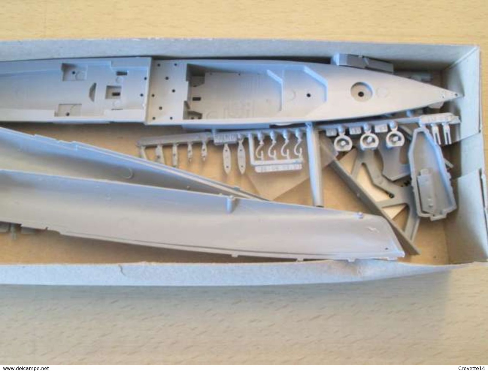 Kit515 Maquette Plastique à Monter - échelle 1/600e BOITAGE ANCIEN AIRFIX : CROISEUR HMS TIGER , Complète Et Non Commenc - Boats
