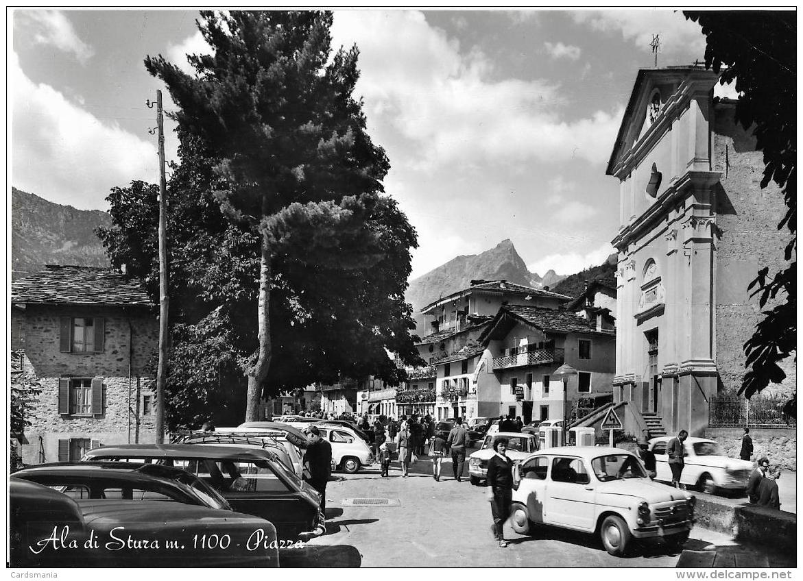 Ala Di Stura(Torino)-Piazza-1968 - Other & Unclassified