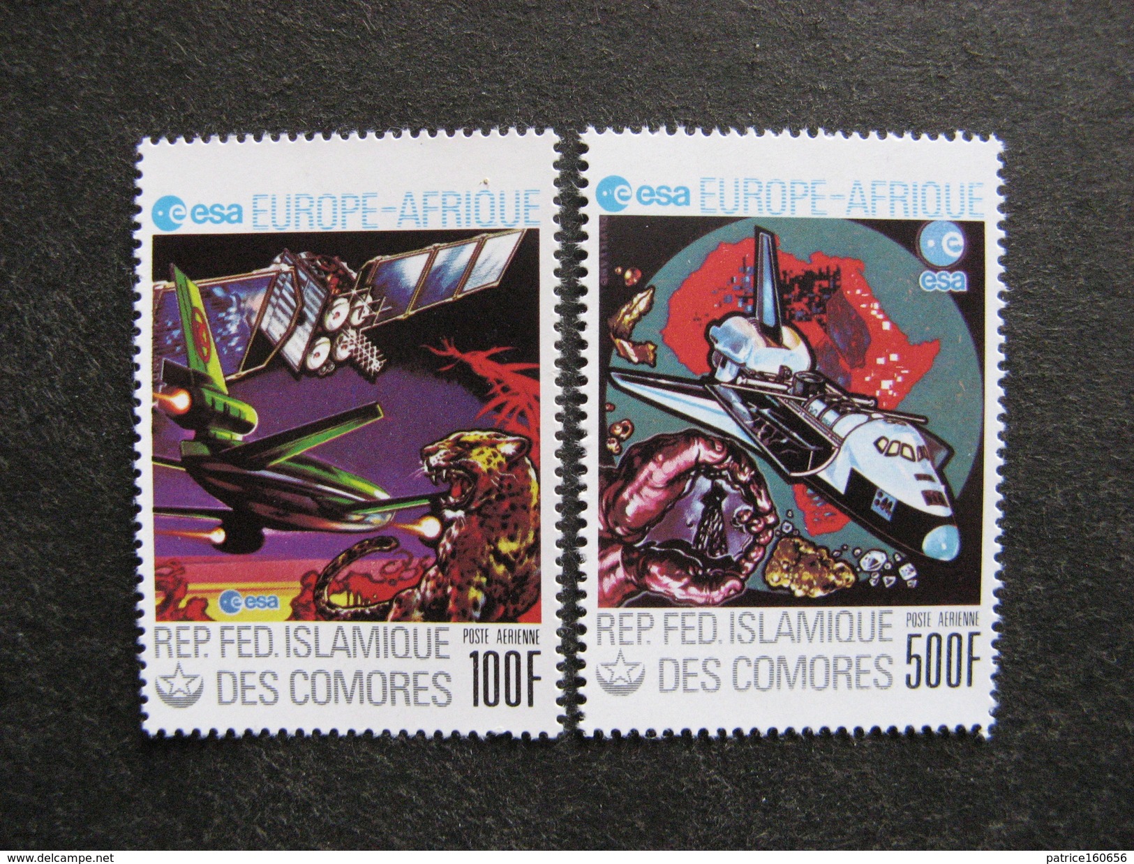 Comores: TB Paire PA N° 157 Et N°158, Neufs XX. - Comores (1975-...)