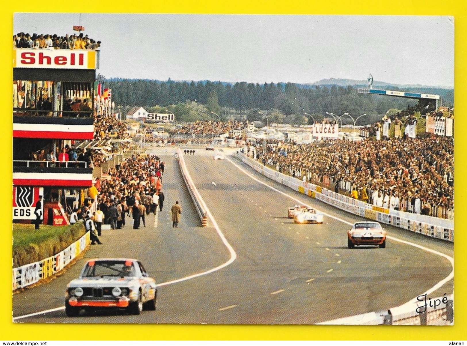 LE MANS Vue D'ensemble Stands De Ravitaillement Et Tribunes (Jipé) - Le Mans