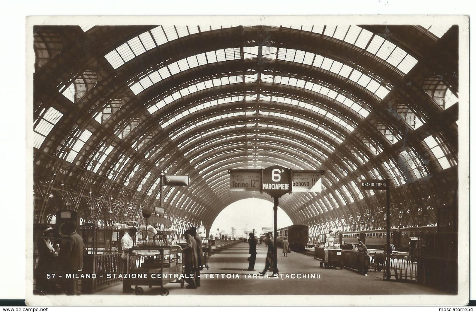 Milano - Stazione Centrale - Tettoia Arch. Stacchini - Milano (Milan)