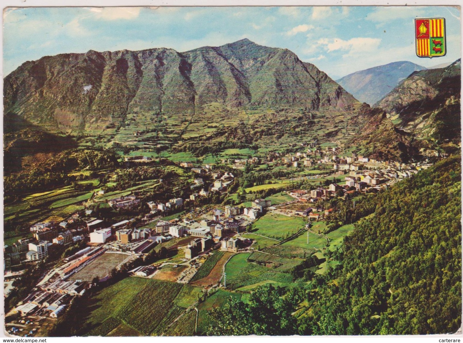 VALLS D'ANDORRA,ANDORRE,BELLE VUE AERIENNE - Andorra