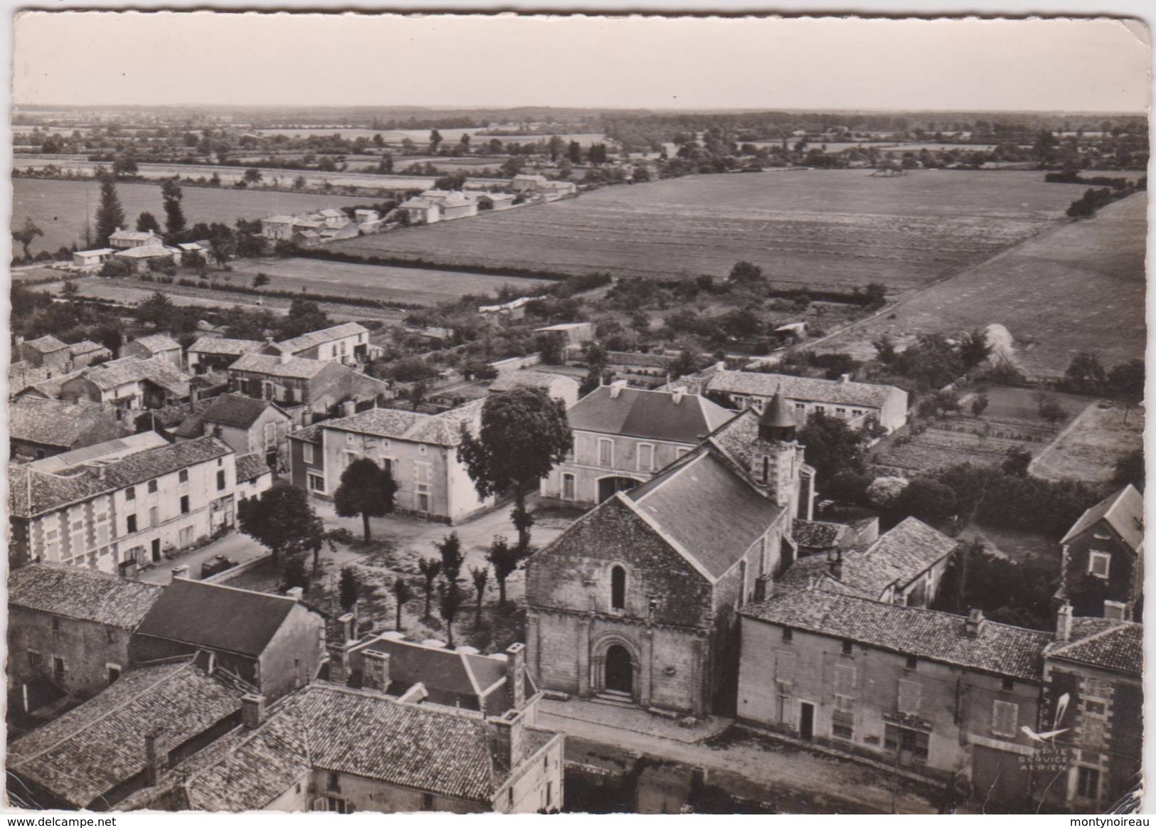 R 24 : Vienne :  LA   VILLEDIEU  : Vue   1956 - La Villedieu Du Clain