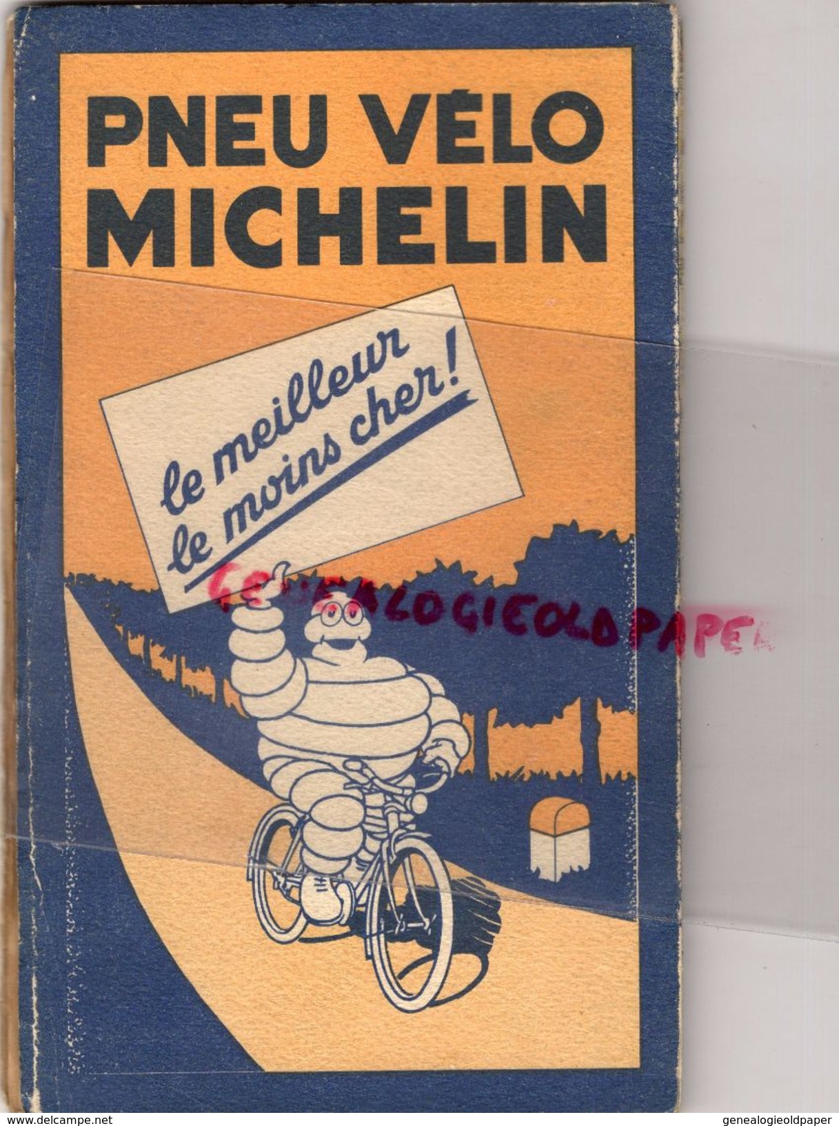 75 - PARIS -CARTE CYCLISTE -CYCLISME- MICHELIN -RARE 1948-MNTES-MEULAN-PONTOISE-GONESSE-MEAUX-SENLIS-LUZARCHES-ISLE ADAM - Roadmaps