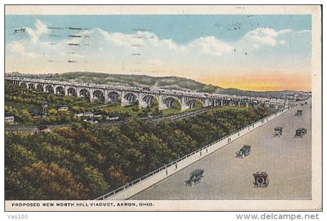 CPA AKRON- PROPOSED NEW NORTH HILL VIADUCT, BRIDGE, CAR - Akron