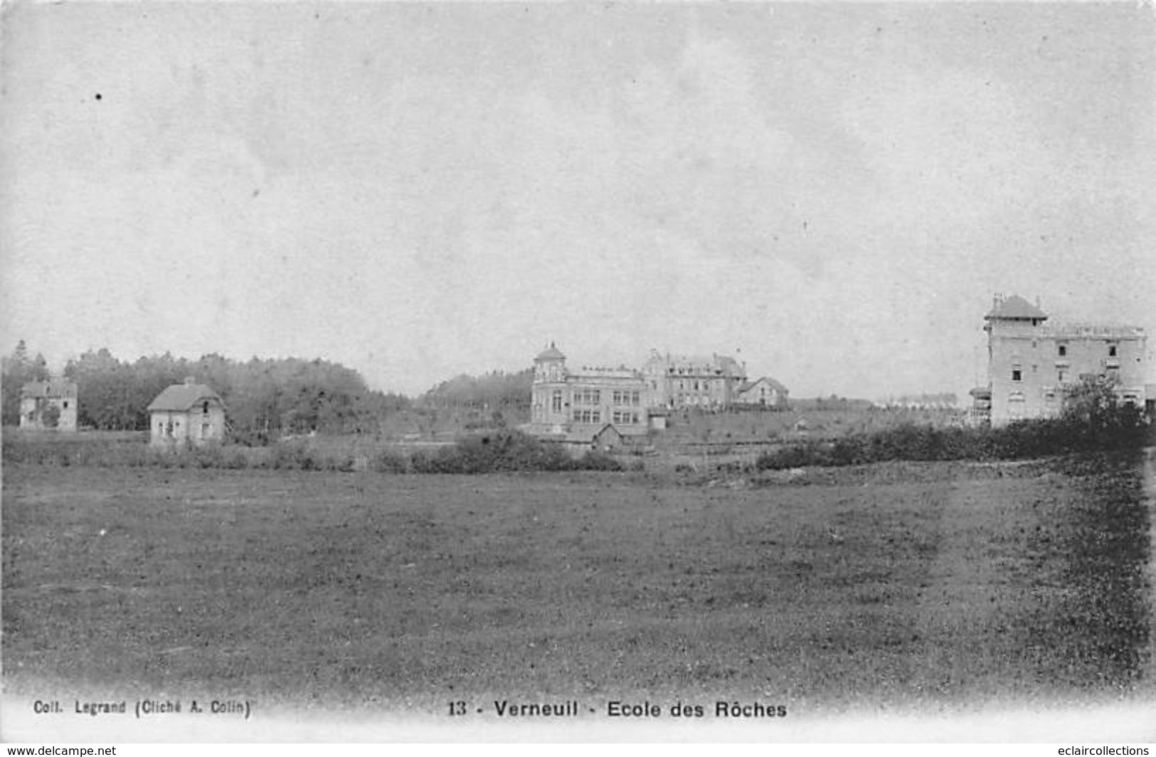 Verneuil Sur Avre         27          Ecole Des Roches         (voir Scan) - Verneuil-sur-Avre