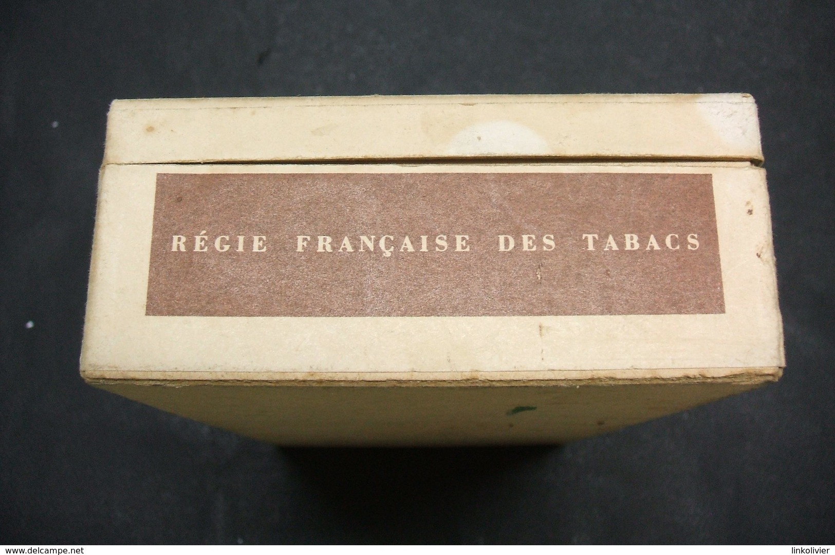 BOITE Carton 50 Cigares Vide VOLTIGEURS - Cigar Cases