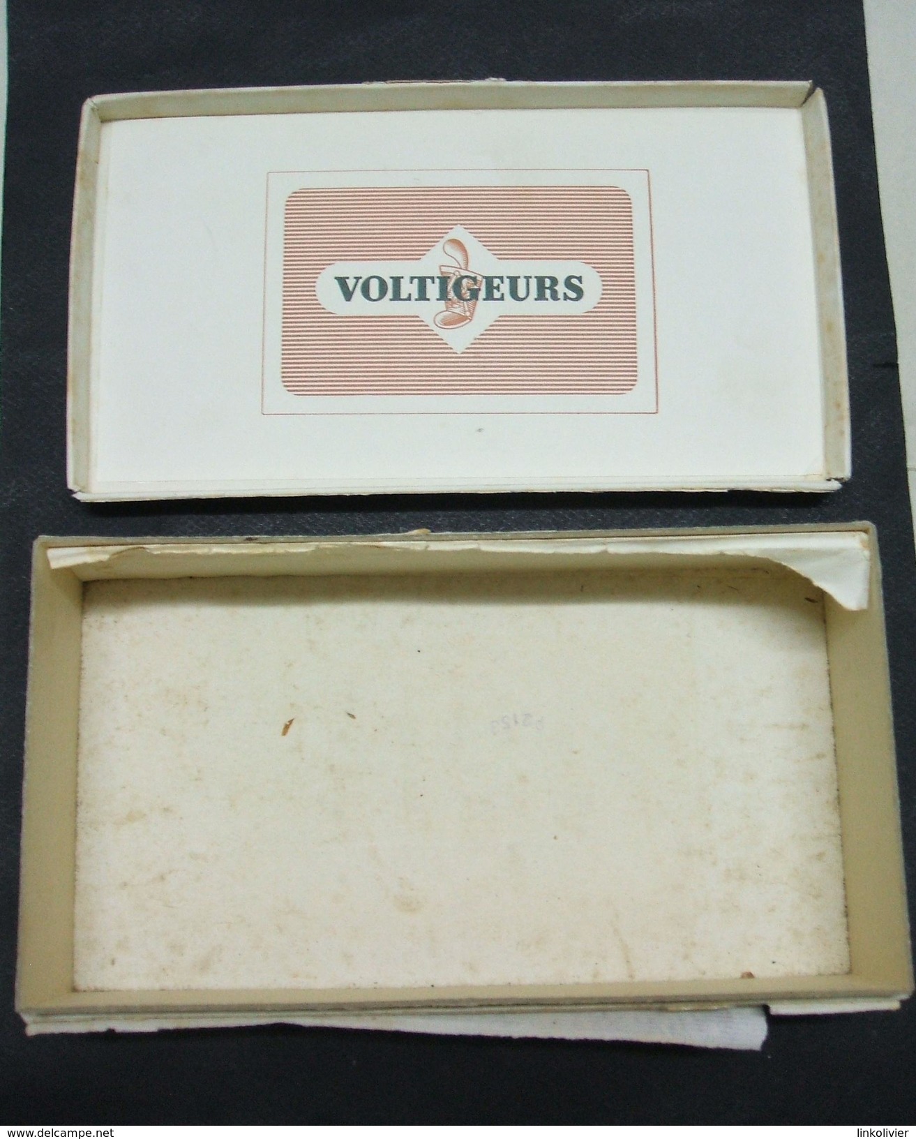 BOITE Carton 50 Cigares Vide VOLTIGEURS - SEITA Régie Française - Cigar Cases
