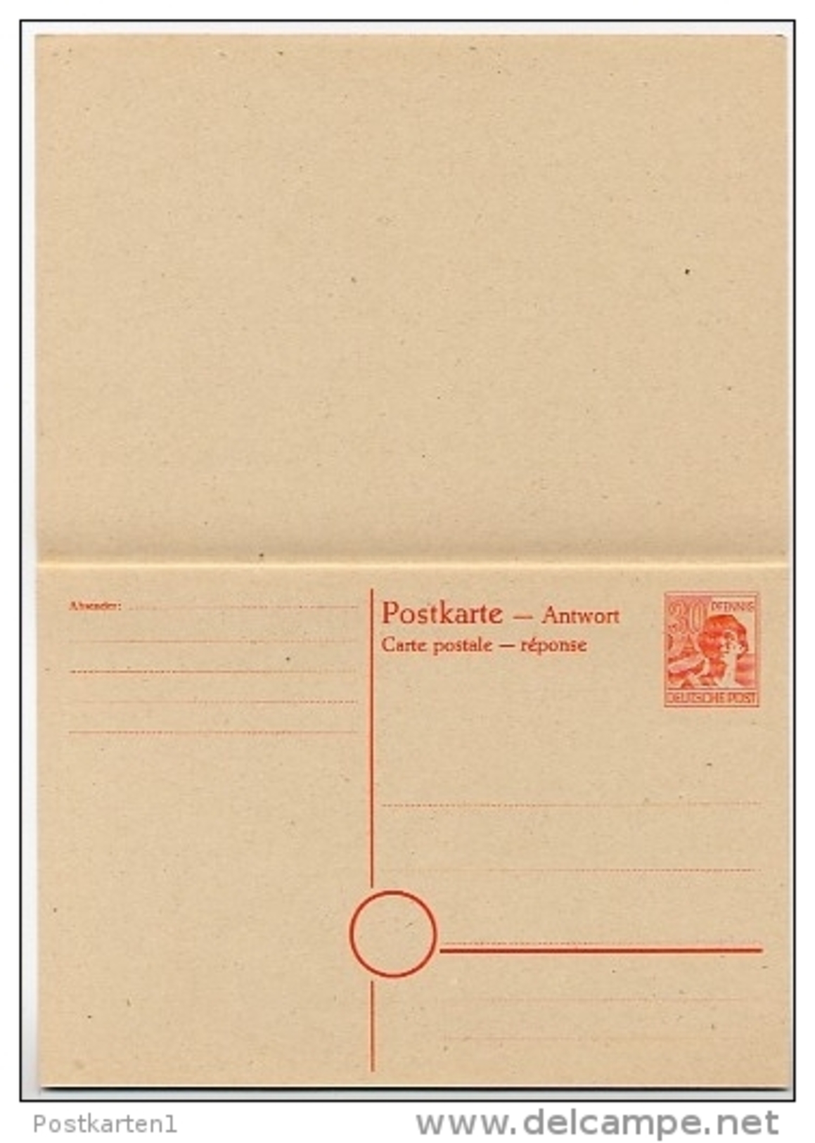 Kontrollrat P964 Postkarte Mit Antwort 1947  Kat. 4,00 € - Postwaardestukken