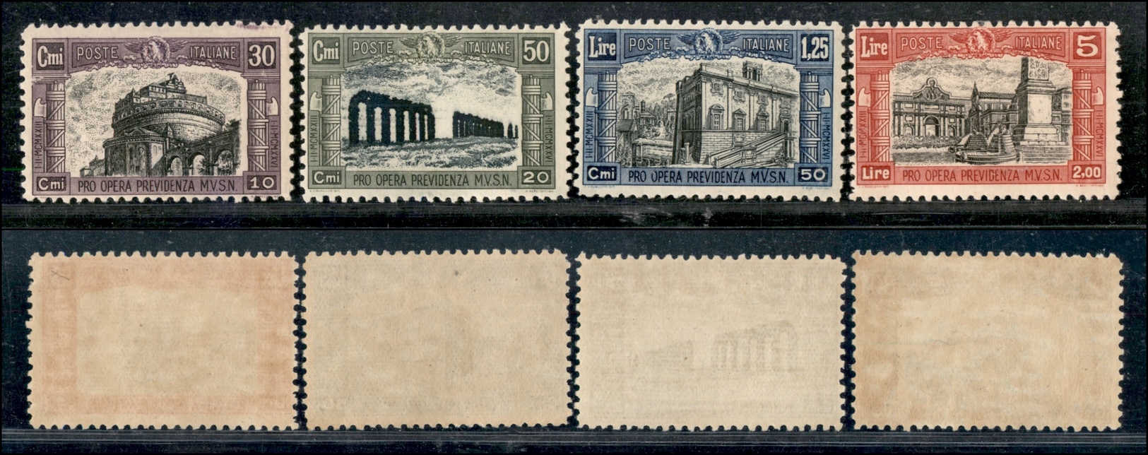 0253 REGNO - 1928 - Milizia II (220/223) - Serie Completa - Gomma Integra  (350) - Other & Unclassified