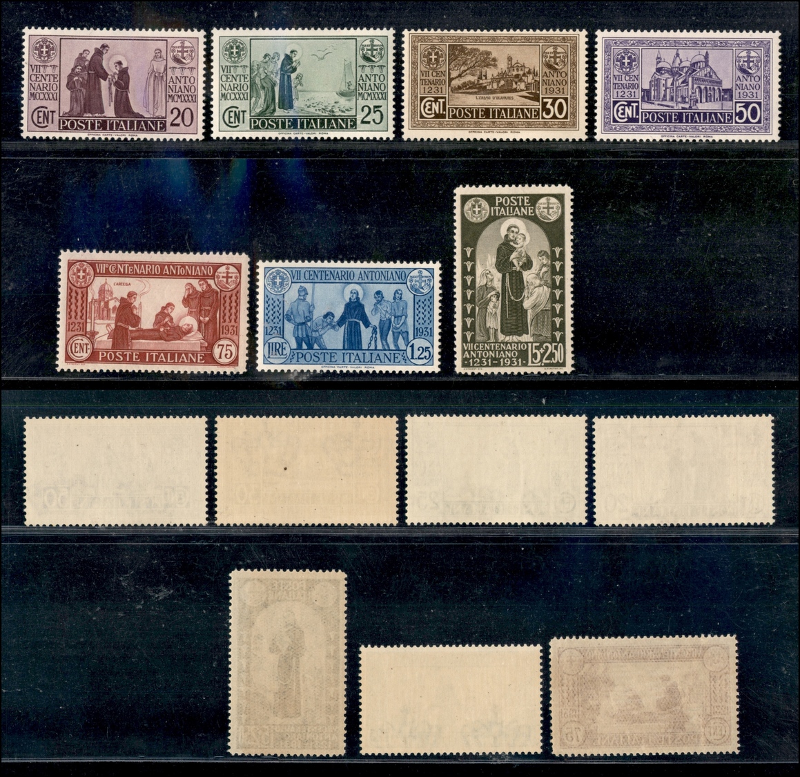 0259 REGNO - 1931 - S.Antonio (292/298) - Serie Completa Di 7 Valori - Gomma Integra (300+) - Other & Unclassified