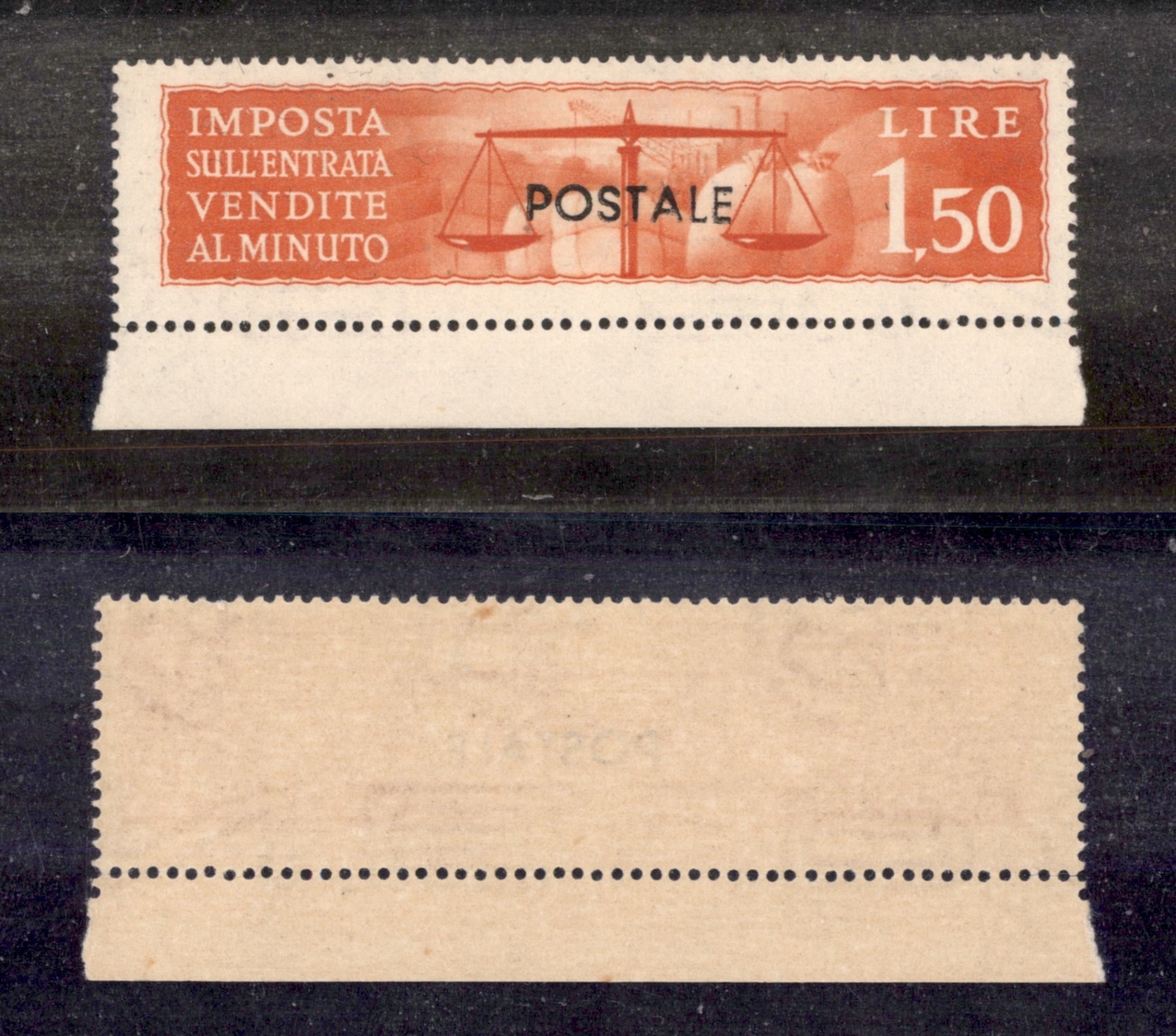 0461 EMISSIONI LOCALI - ALTA ITALIA - 1944 - 1,50 Lire Marca Da Bollo (8 CEI) - Gomma Integra - Other & Unclassified