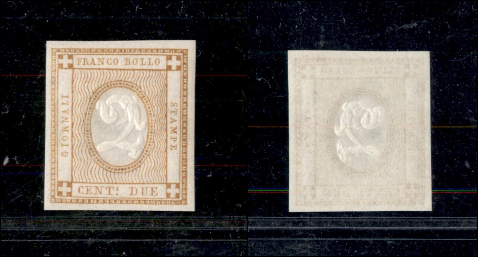 1006 REGNO D'ITALIA - 1862 - 2 Cent (10) - Gomma Integra - Molto Bello (175) - Other & Unclassified