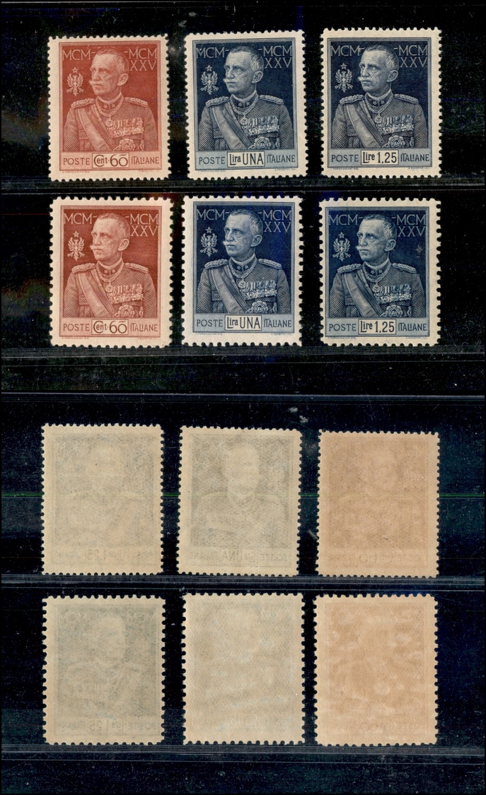 1029 REGNO D'ITALIA - 1925/1926 - Giubileo (186/191) - Emissione Completa - 6 Valori - Gomma Integra (430) - Other & Unclassified