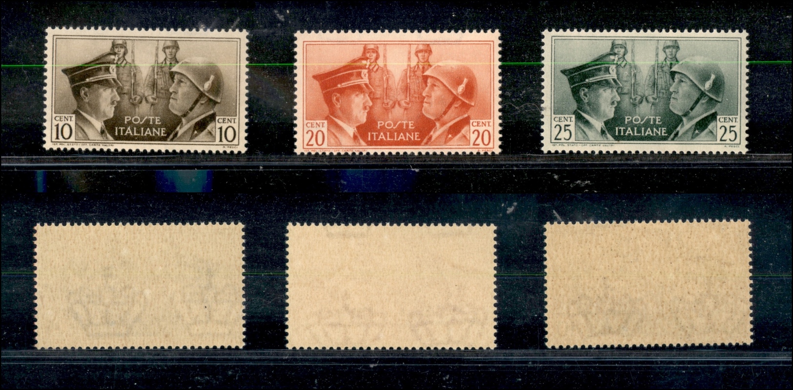 1051 REGNO D'ITALIA - 1941 - Non Emessi (457A/457C) - Gomma Integra (350) - Other & Unclassified