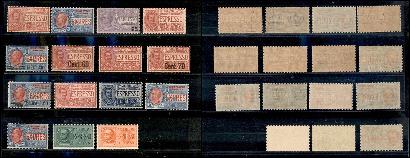 1057 REGNO D'ITALIA - 1903/1933 - Espressi (1/7 + 9/16) - Collezione Dei 15 Valori Emessi Nel Periodo - Gomma Integra (6 - Other & Unclassified