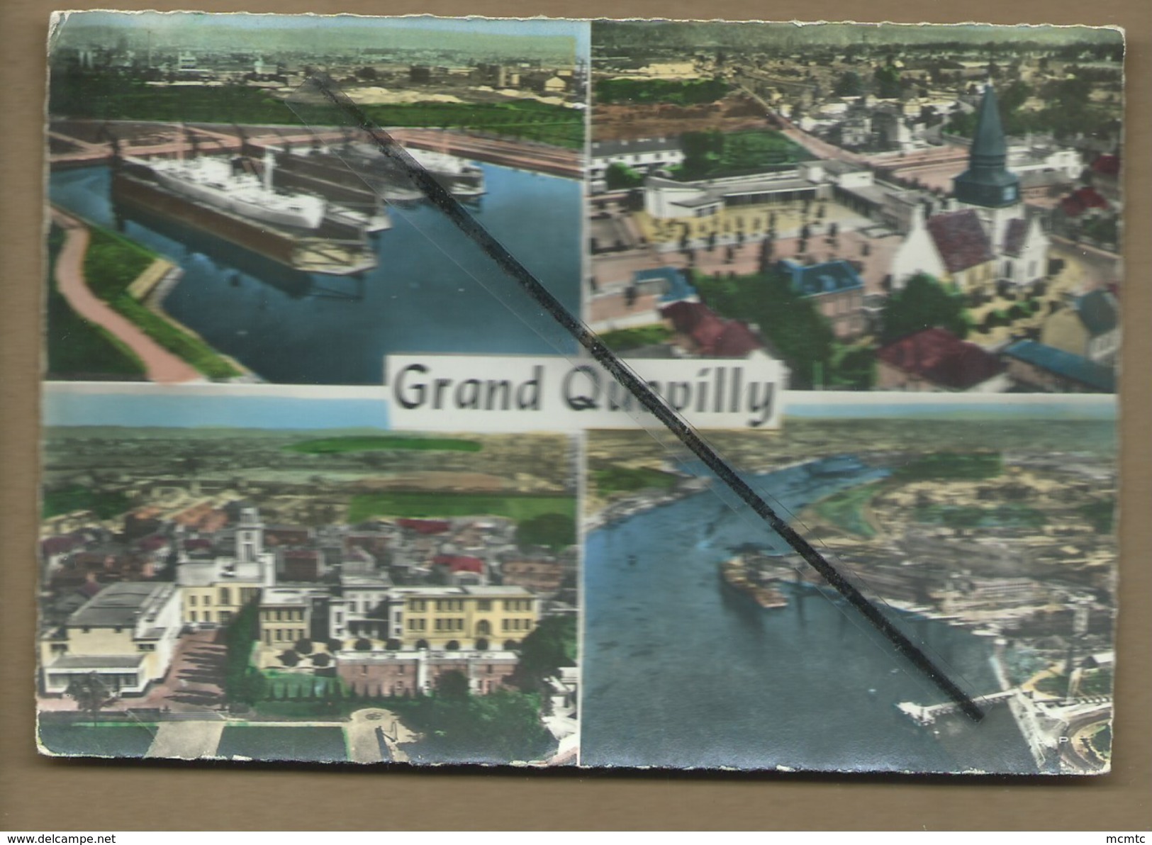 CPM - En Avion Au Dessus De...Grand Quevilly -(Seine - Maritime )- - Le Grand-quevilly