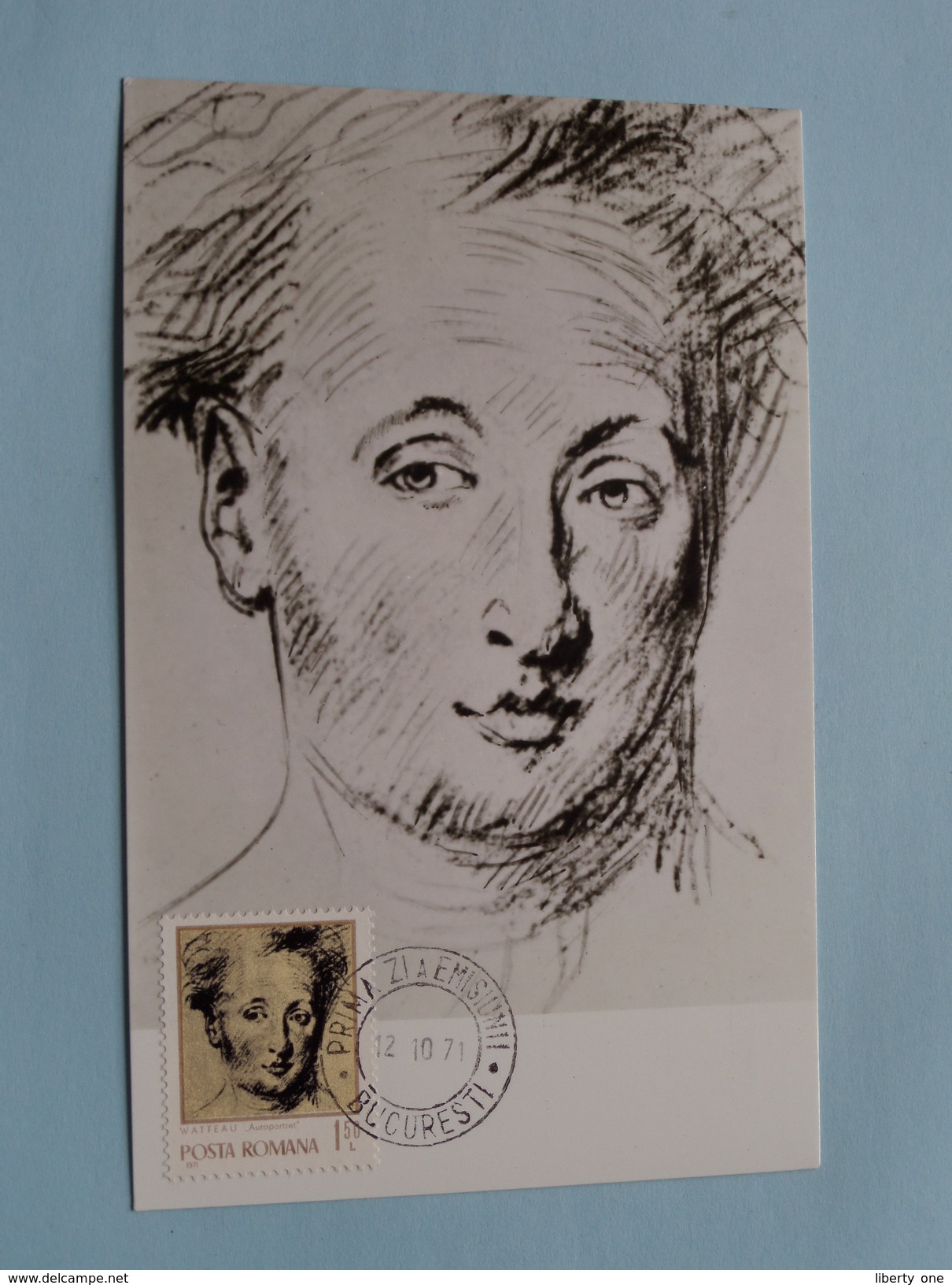 JEAN ANTOINE WATTEAU () 1971 ( Zie Foto ) ! - Cartes-maximum (CM)