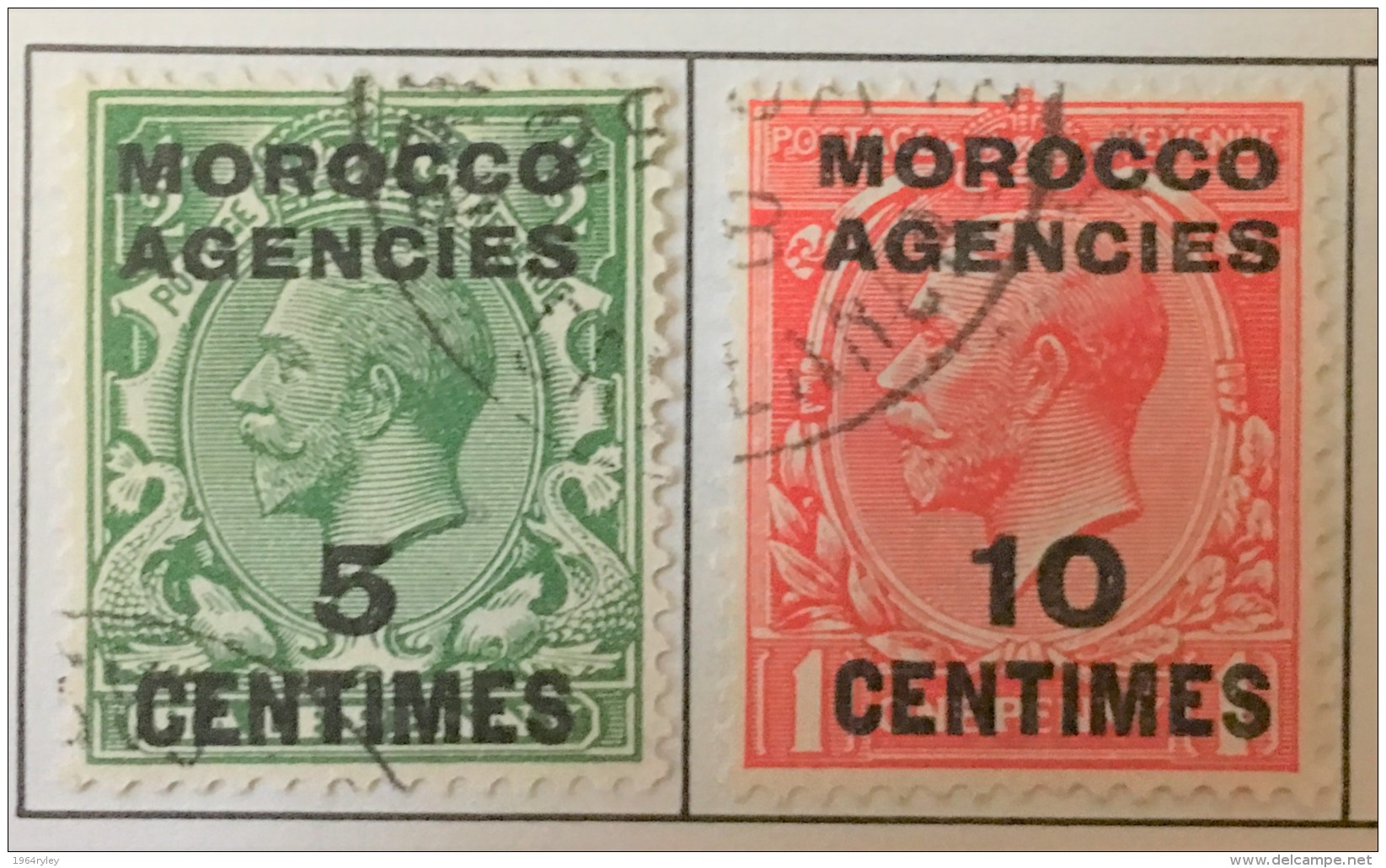 Morocco Agencies  - (0)  - 1917-1935   - # 402/403 - Oficinas En  Marruecos / Tanger : (...-1958