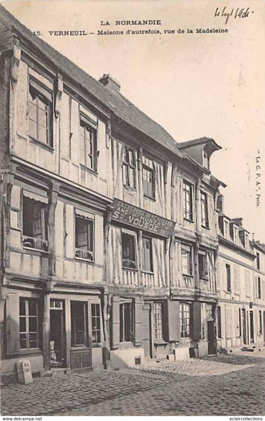 Verneuil Sur Avre         27         Maison Rue  De La Madeleine       (voir Scan) - Verneuil-sur-Avre