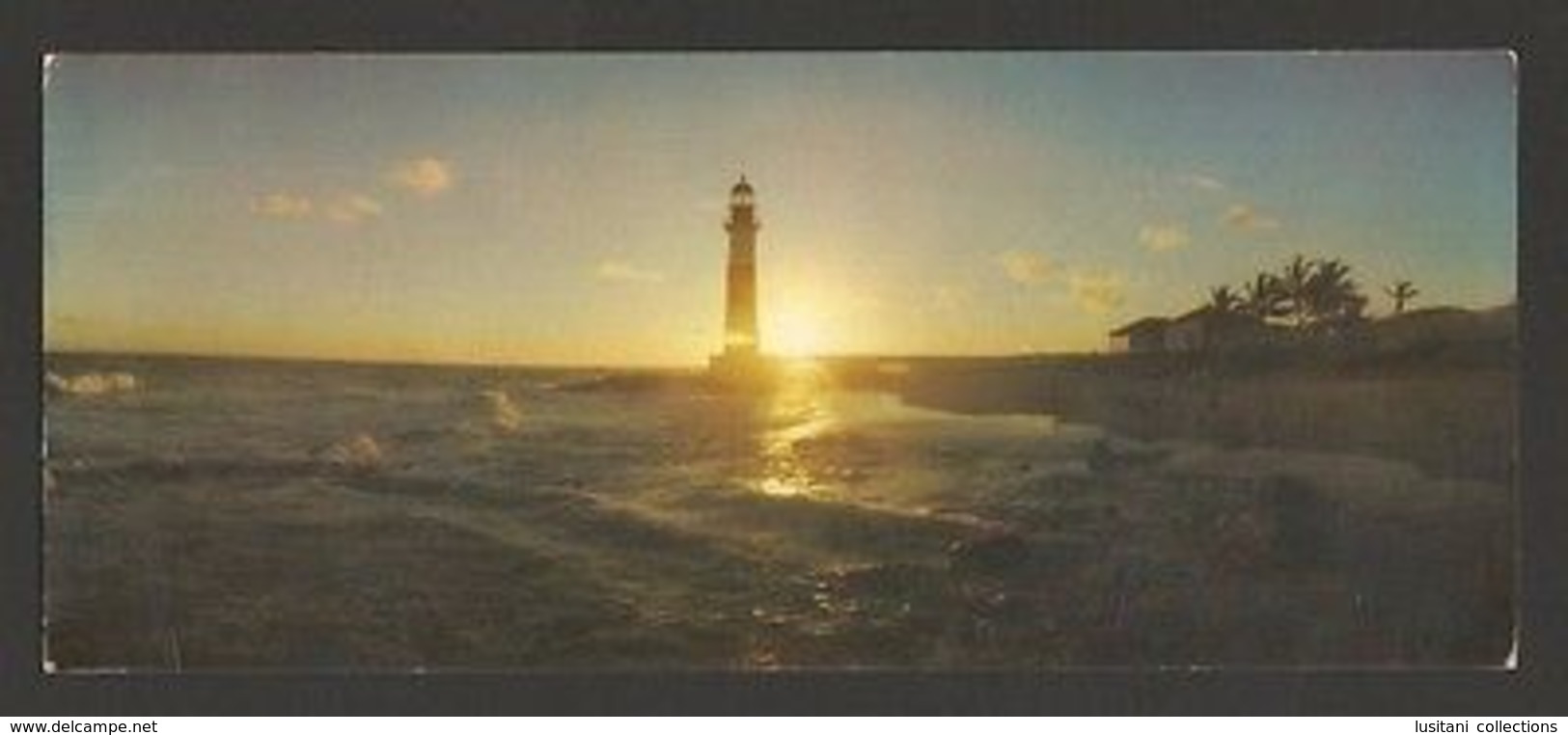 1970ys POSTCARD AIRLINE ISSUED VARIG BRASIL BRAZIL SALVADOR BAHIA LIGHTHOUSE  Z1 - Other & Unclassified