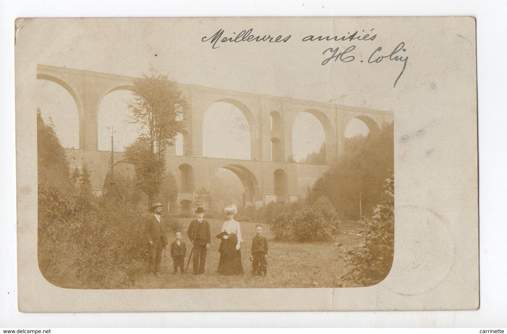 ALLEMAGNE - PLAUEN - CARTE PHOTO - Le Viaduc - Plauen