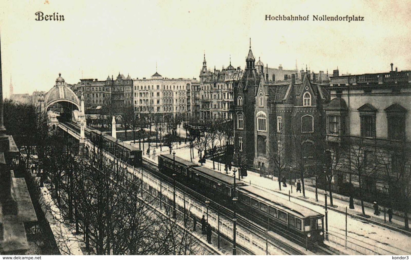Berlin. Hochbahnhof Nollendorfplatz - Koepenick
