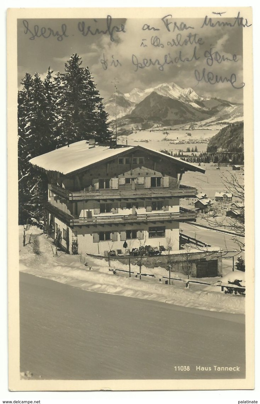 Maderhalm Bei Fischen Im Allgäu Haus Tanneck 1949 - Fischen