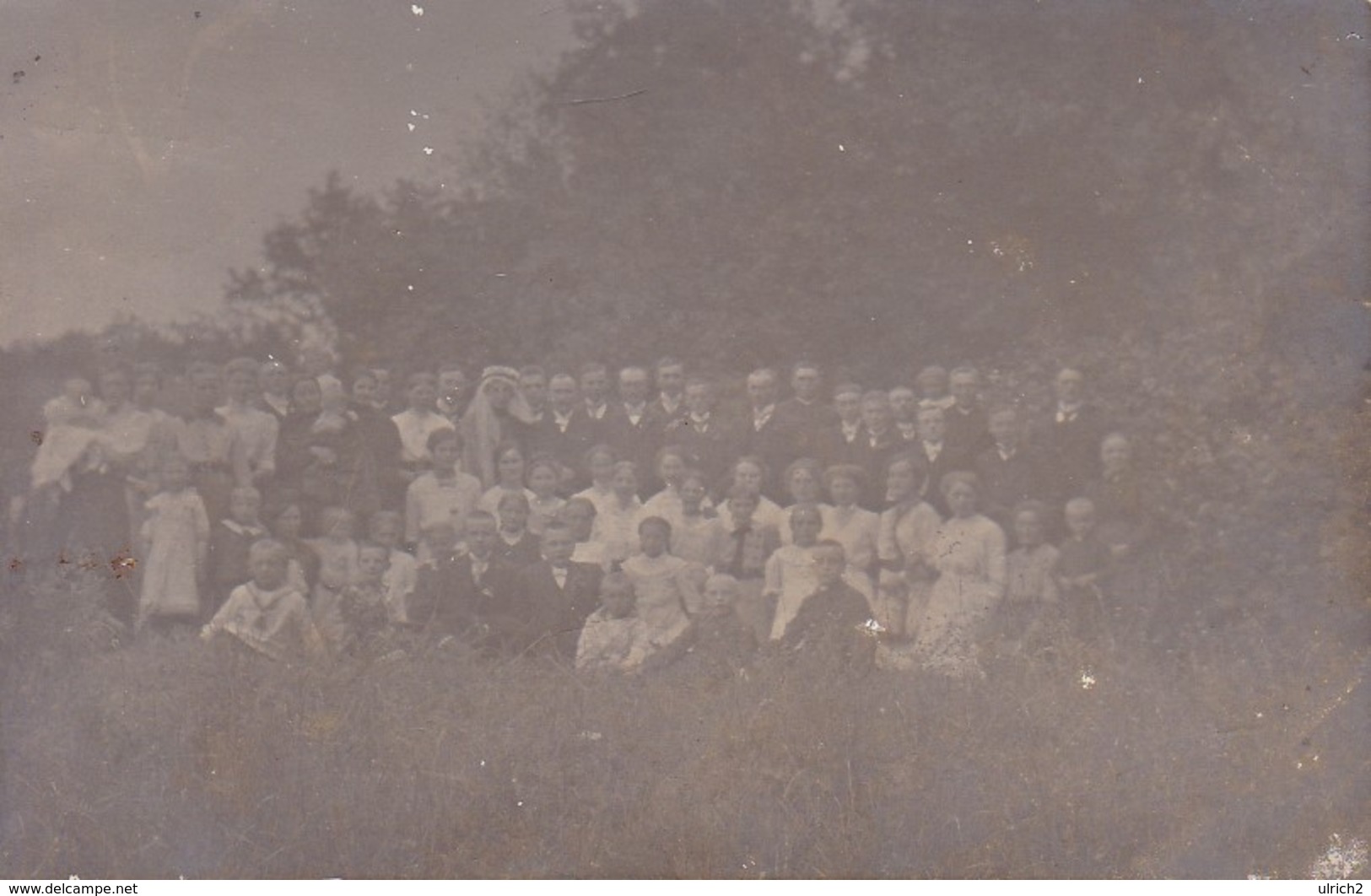 AK Foto Hochzeitsgesellschaft - 1915  (31309) - Marriages