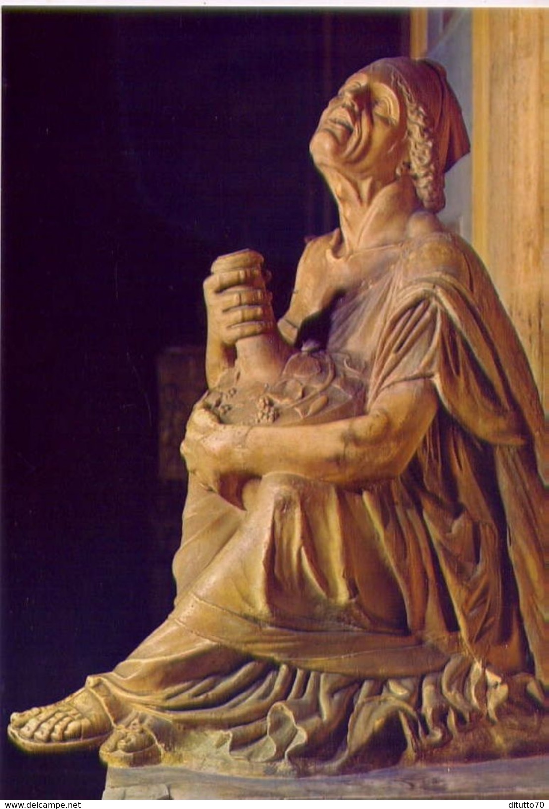 Roma - Musei Capitolini - Statua Di Vecchia Ebbra - 532 - Formato Grande Non Viaggiata – E 2 - Musées