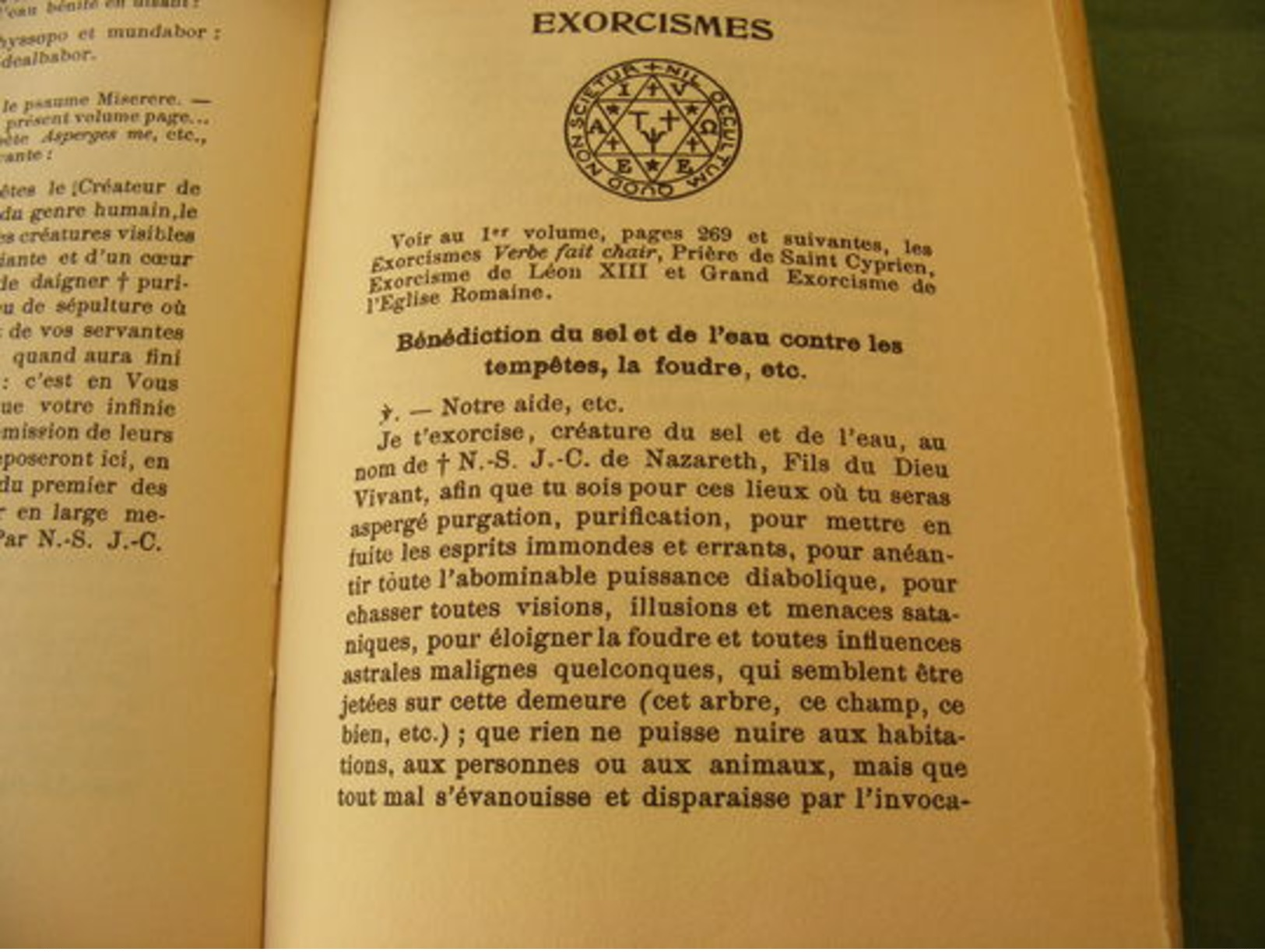 Le Livre Secret Des Grands Exorcismes Et Bénédictions, Abbé JULIO - Religion