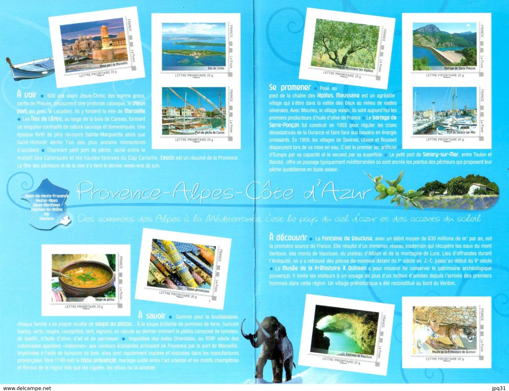 Collector Provence-Alpes-Côte D'Azur Comme J'aime 2010 ** - Collectors