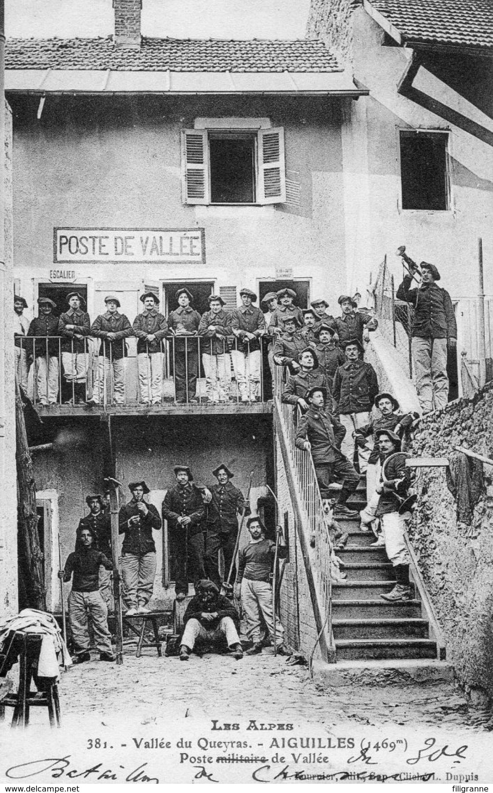 Vallee Du Queyras AIGUILLES Poste Militaire - Other & Unclassified