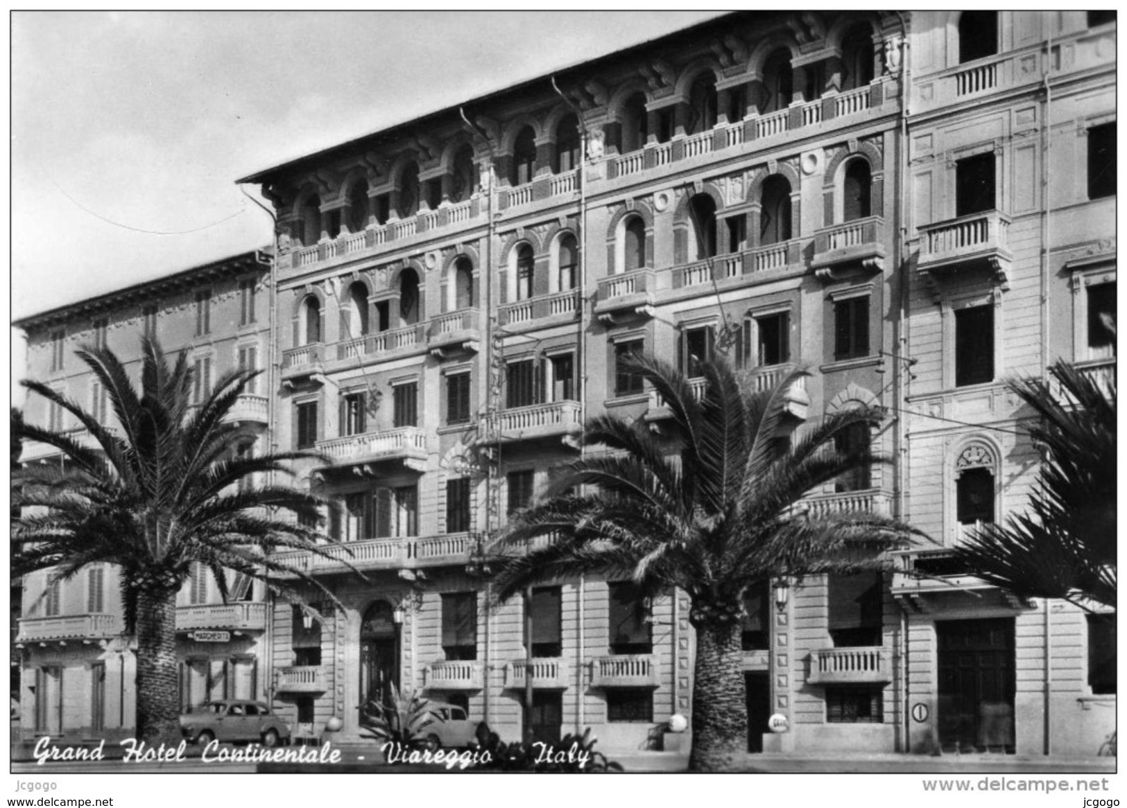 ITALIE  VIAREGGIO Grand Hôtel Continentale.Carte Photo. TBE - Viareggio