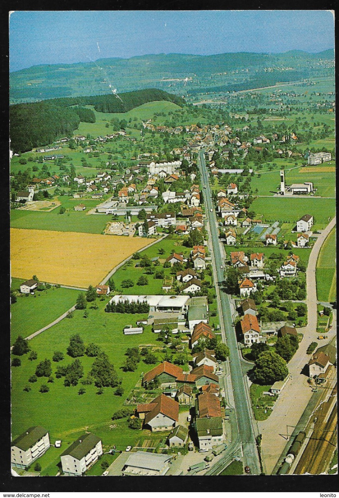 ESCHLIKON TG  Münchwilen Flugaufnahme Aerofilms Picture - Münchwilen