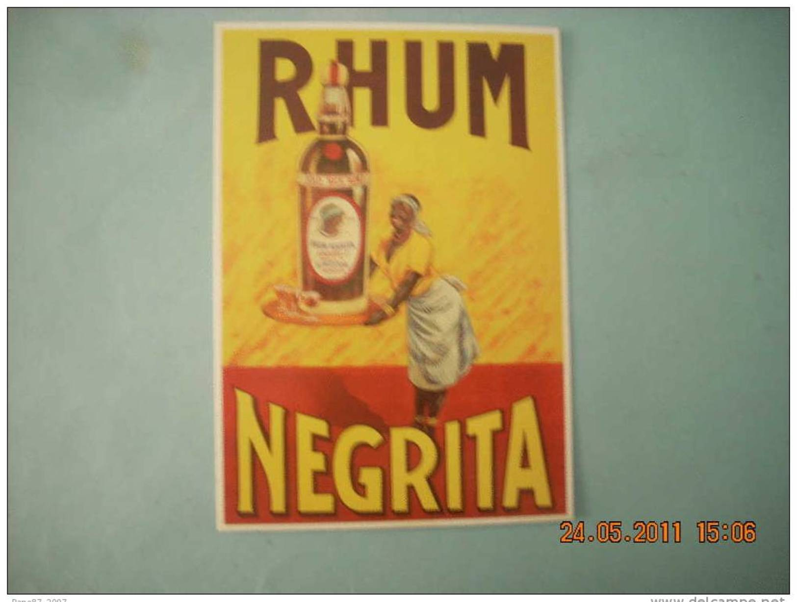 CLOUET      100645 RHUM NEGRITA    DORFINANT - Advertising