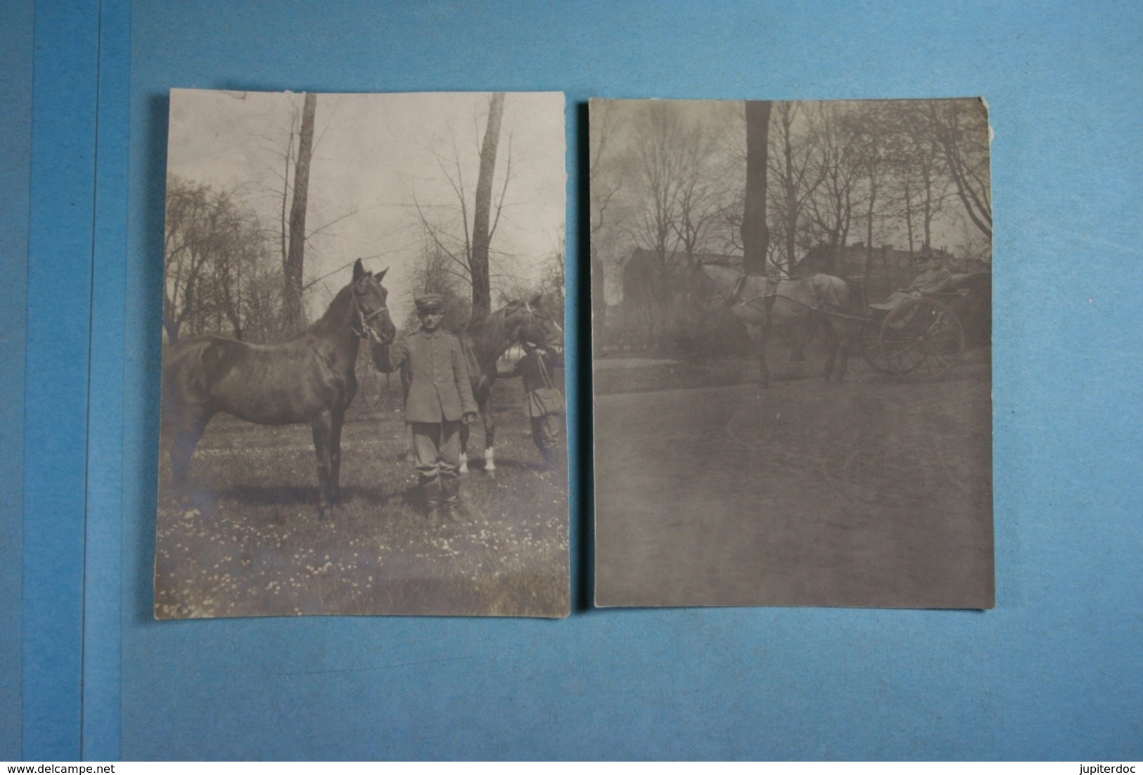 4 Photos De Flers D'un Soldat Allemand En 1915 Et La Lettre Qui Les Accompagnait - Guerre, Militaire